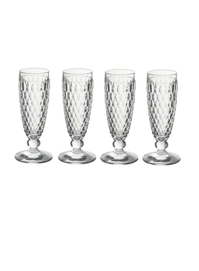Villeroy & Boch 4-Piece Boston Champagne Flutes
