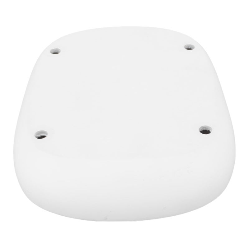White Desktop Speaker Stand With 15 Degree Tilt Antislip Vibration Reduction Metal Mount Bracket - Image 4