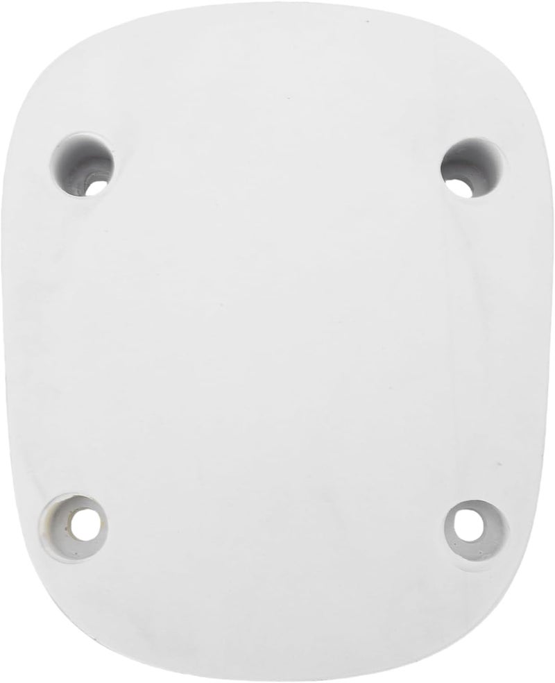 White Desktop Speaker Stand With 15 Degree Tilt Antislip Vibration Reduction Metal Mount Bracket - Image 1