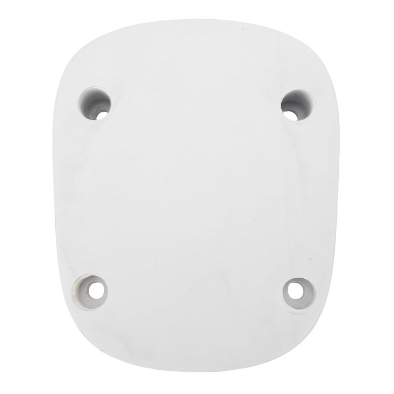 White Desktop Speaker Stand With 15 Degree Tilt Antislip Vibration Reduction Metal Mount Bracket - Image 2