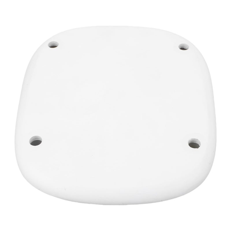 White Desktop Speaker Stand With 15 Degree Tilt Antislip Vibration Reduction Metal Mount Bracket - Image 5