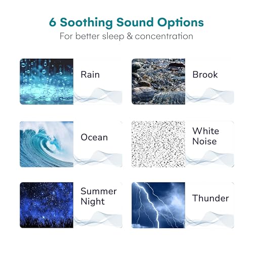 Big Red Rooster Sleep Sound Machine - White Noise Device for Kids and Babies with Rain and Nature Sounds - Portable Noise Cancellation for Nap Time, Bedroom, Nursery, or Office - 4x4x3 in - Image 5