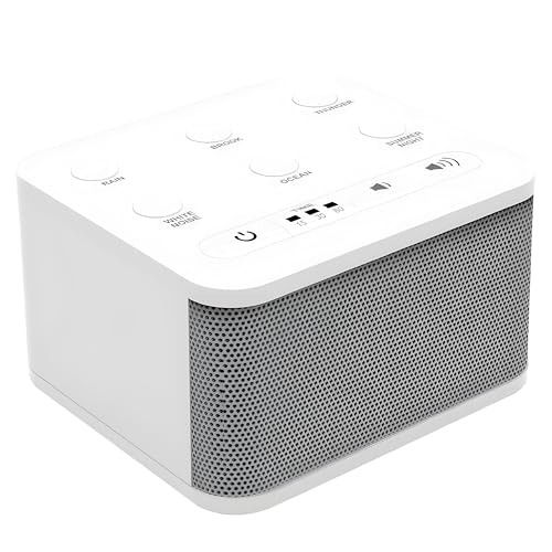 Big Red Rooster Sleep Sound Machine - White Noise Device for Kids and Babies with Rain and Nature Sounds - Portable Noise Cancellation for Nap Time, Bedroom, Nursery, or Office - 4x4x3 in - Image 1