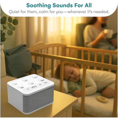 Big Red Rooster Sleep Sound Machine - White Noise Device for Kids and Babies with Rain and Nature Sounds - Portable Noise Cancellation for Nap Time, Bedroom, Nursery, or Office - 4x4x3 in - Image 4