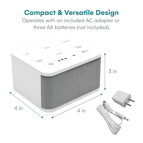 Big Red Rooster Sleep Sound Machine - White Noise Device for Kids and Babies with Rain and Nature Sounds - Portable Noise Cancellation for Nap Time, Bedroom, Nursery, or Office - 4x4x3 in - Image 3