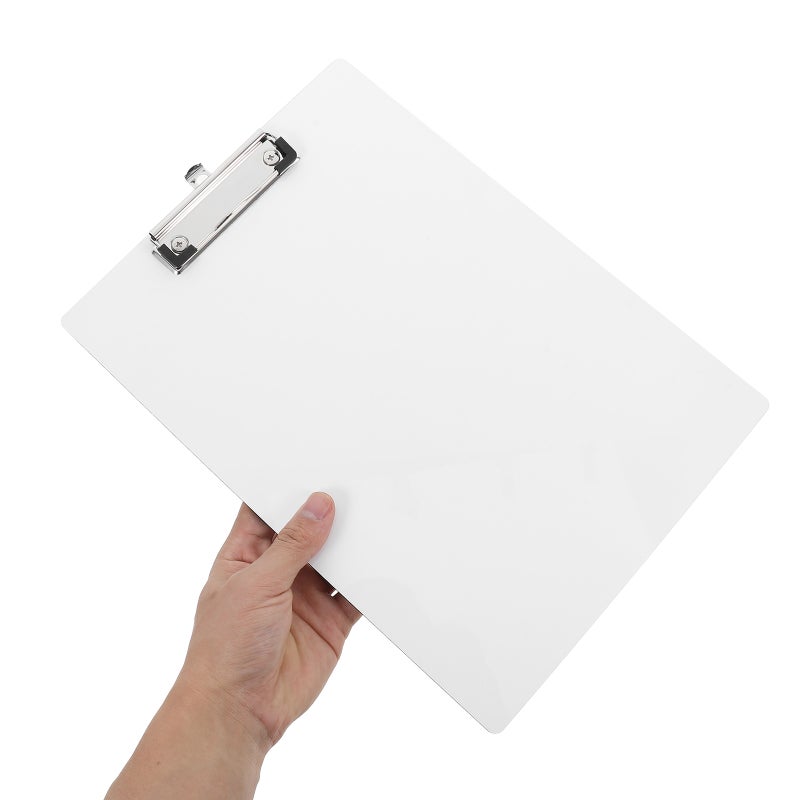 1 Set Of Portable Sublimation Writing Clipboard For Office Practical File Folder With Document Clip Work Clipboard Drawing Board Document Organizer - Image 3