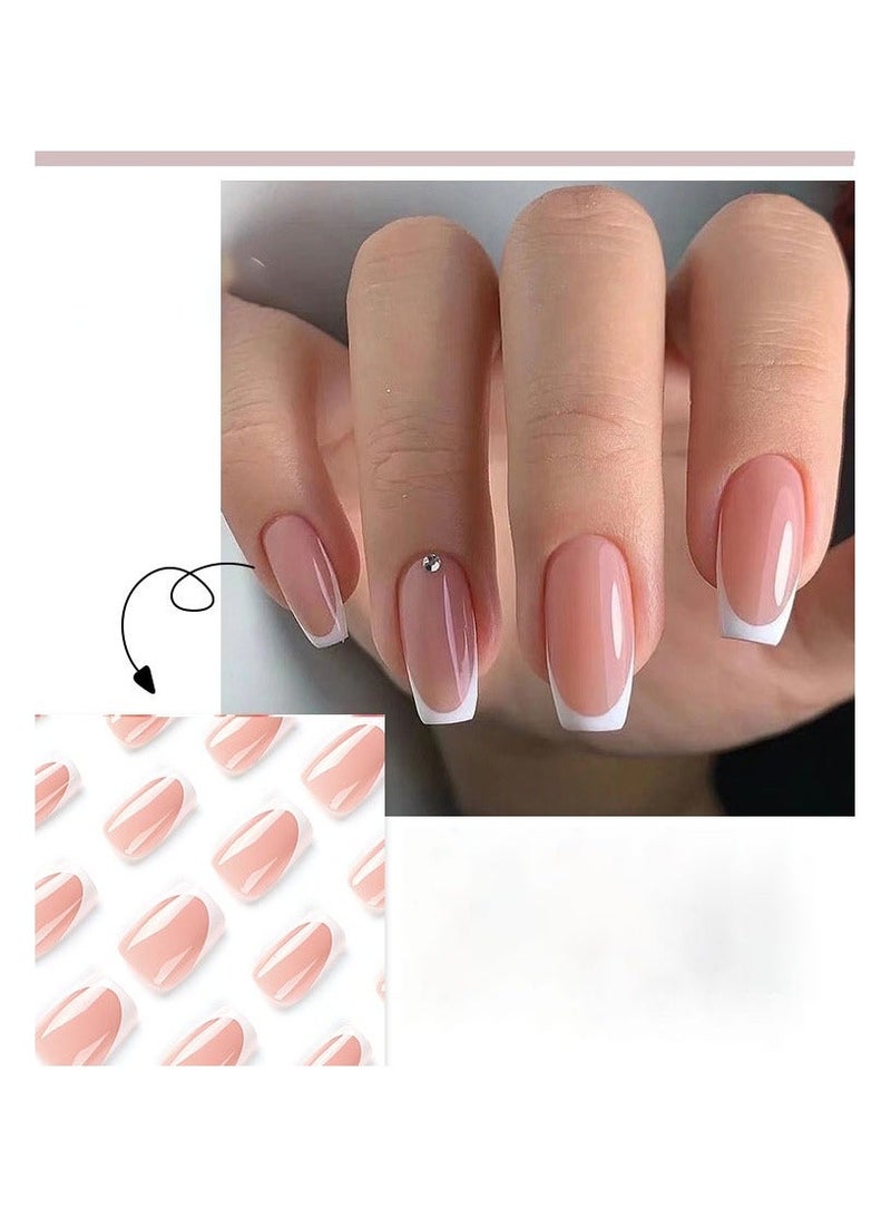 24-Piece  Wearable Nails, Versatile, Removable, No Damage to Nails, Finished Nails Suitable for Girls - Image 2