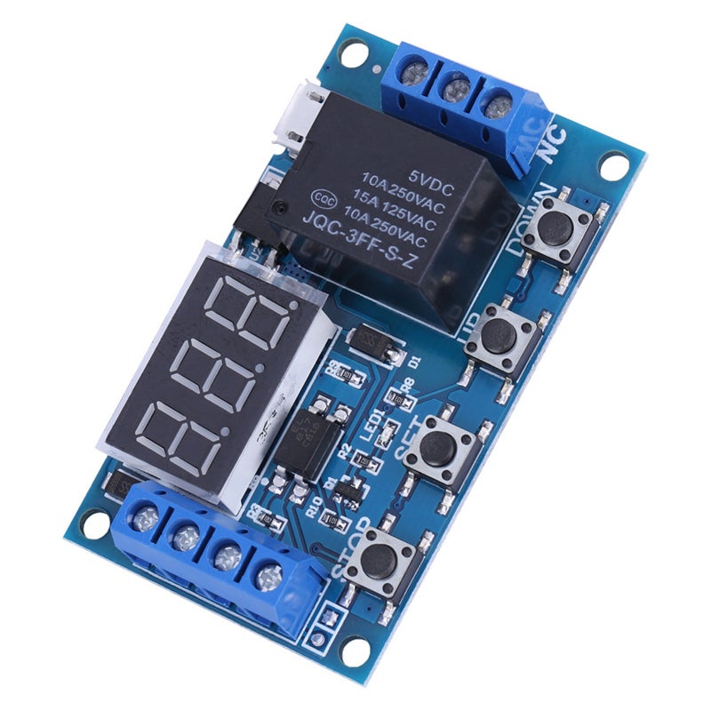 Tongling DC 6V-30V Timer Switch Module Reverse Input Protection - Programmable Delay Relay with Sleep Mode for Industrial Control - Image 4
