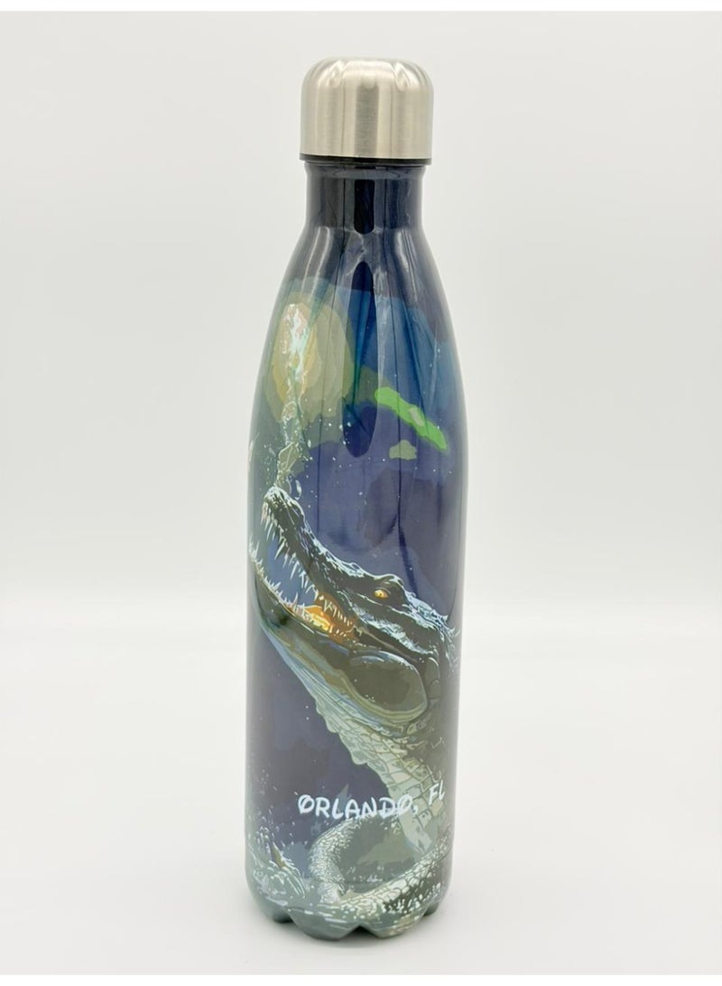 OGS Stainless Steel Insulated Water BottleStainless Steel Insulated Water Bottle - Keeps Drinks Cold for 24 Hours and Hot for 12 Hours - Elegant, Leak-Proof, 750ml - Image 1