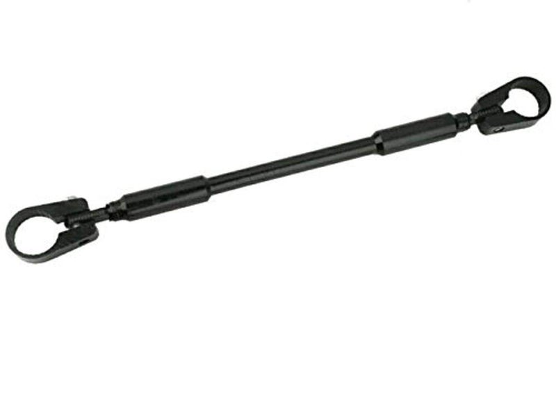 PA Handlebar Cross Bar Steering Wheel Strength Lever Bar (Black) for Honda CB Shine SP - Image 1