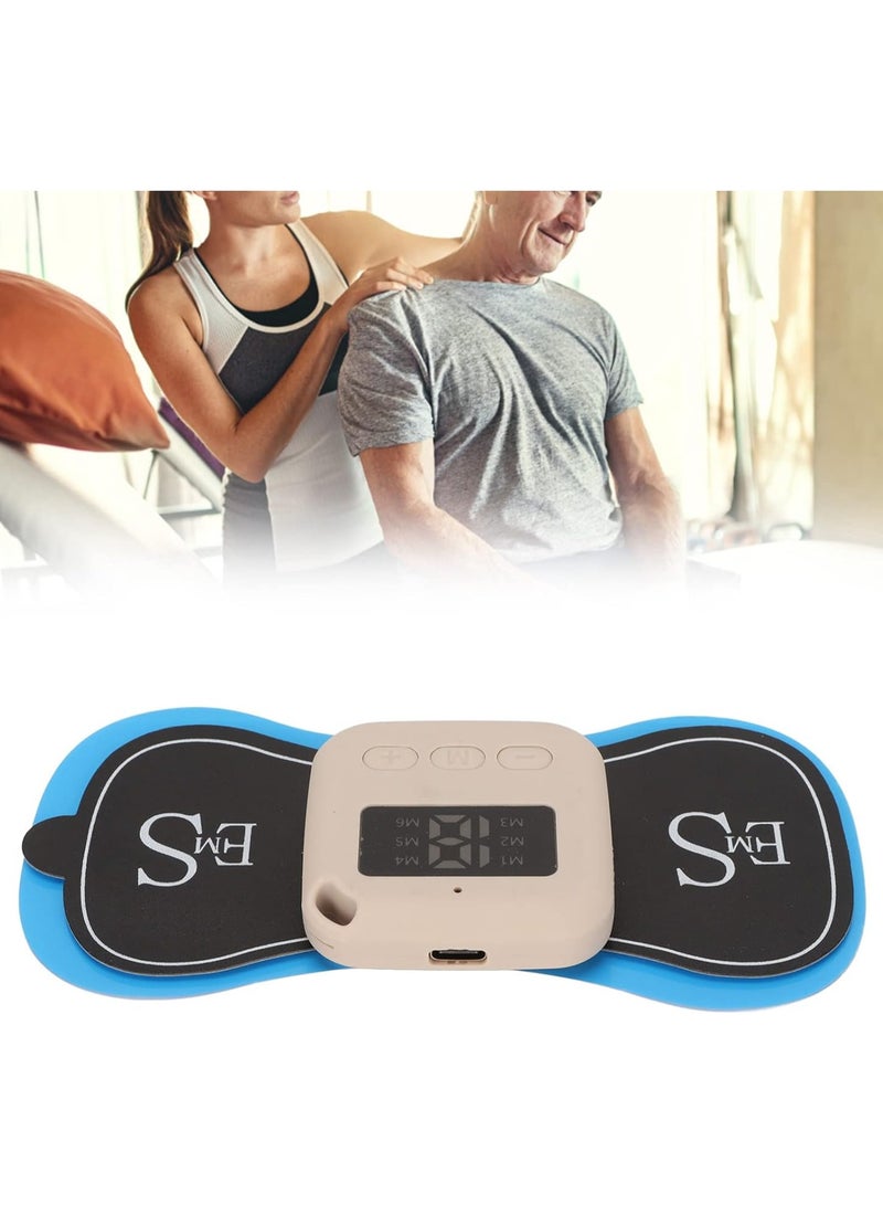 General Neck Massage Sticker, Muscle Massager Patch USB Rechargeable Dredging Meridians Waterproof for Neck  - Image 3