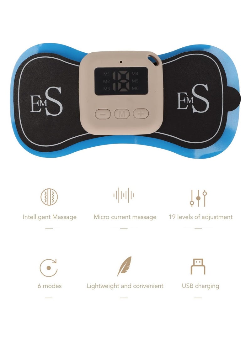 General Neck Massage Sticker, Muscle Massager Patch USB Rechargeable Dredging Meridians Waterproof for Neck  - Image 4
