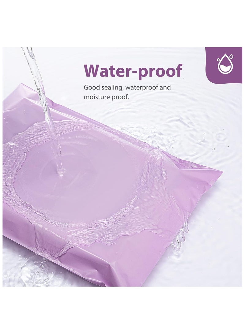 Poly Mailers 11x16.5Inch 100 Pcs, Waterproof Shipping Bags for Clothing, Strong Adhesive Shipping Envelopes for Small Business Suppliers, Self Seal Mailers Poly Bags Mailing Envelopes Purple - Image 4