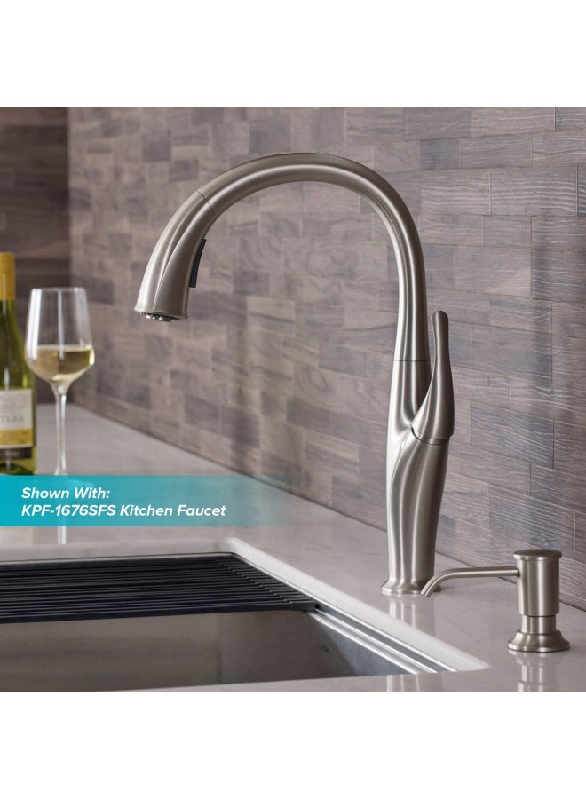 Kraus Kitchen Soap And Lotion Dispenser In Spot Free Stainless Steel Ksd-80Sfs  - Image 2