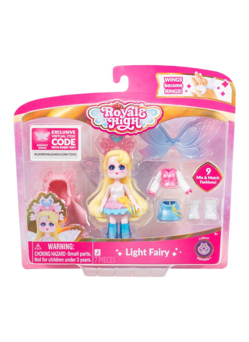 Jazwares Royale High Core Deluxe Figures 3-Inches, Assorted 1 Piece (Style & Color May Vary) | Exclusive Virtual Item Code Included | Collectable Figure | Fashion Doll | For Fans, Gamers & Collectors! | Official Licensed Product  - Image 2