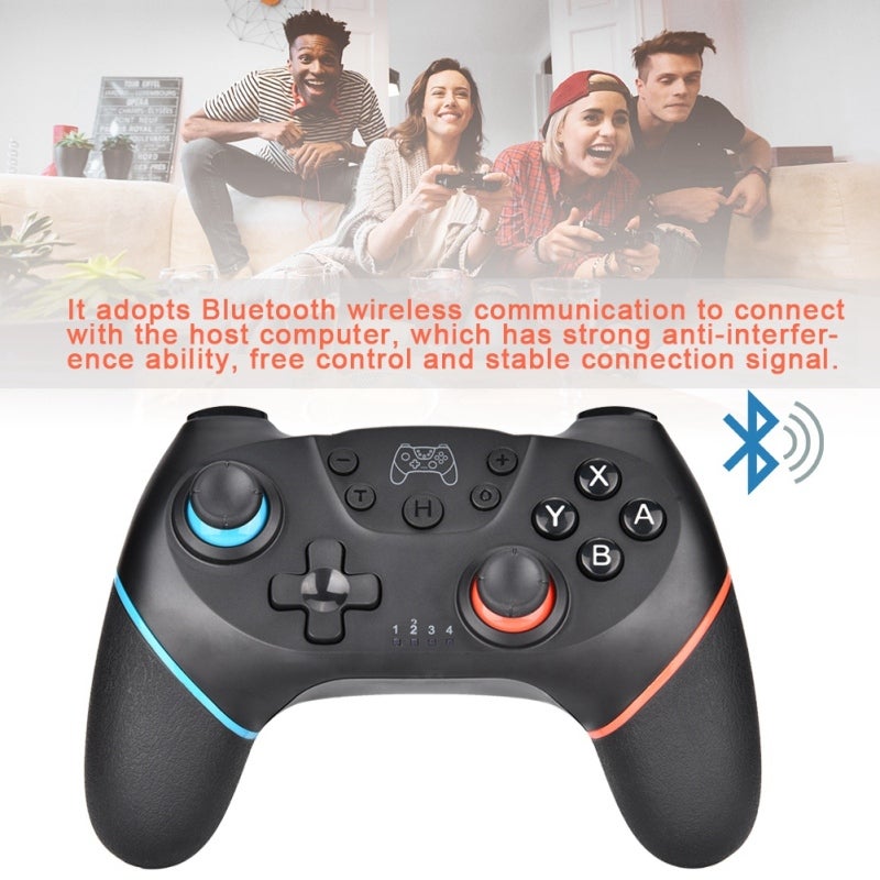 Wireless Gamepad: Ergonomic Design, Bluetooth Controller - Anti-interference Stable Connection, No Driver Gaming Accessory for Nintendo Switch - Image 2