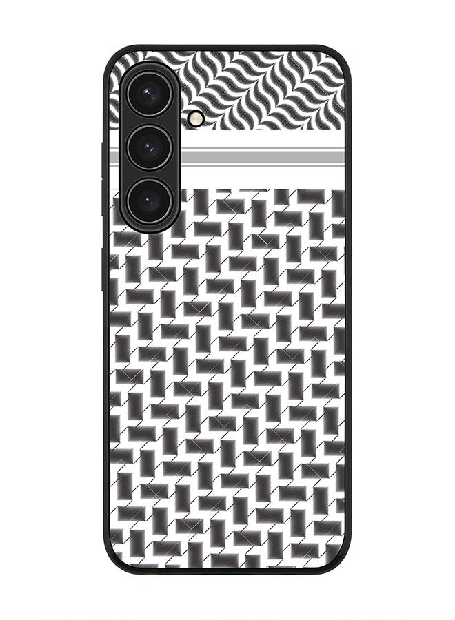 Stylizedd For Samsung Galaxy S25+ / S25 Plus 5G Case,Slim fit Camera Protection, Shockproof Thin Phone cover  - Shemag (Black) - Image 1