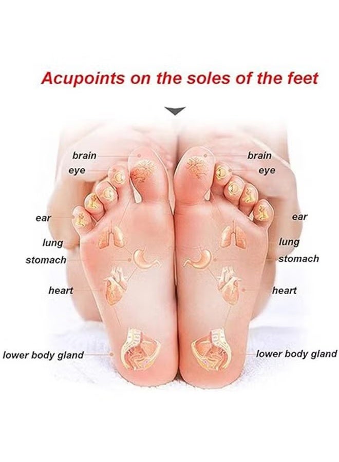 إيلهو 12 رقعة لقدم خشب الأفعى، تعزيز دورة الدم، تحسين جودة النوم، رقعات تخفيف آلام القدم - Image 2