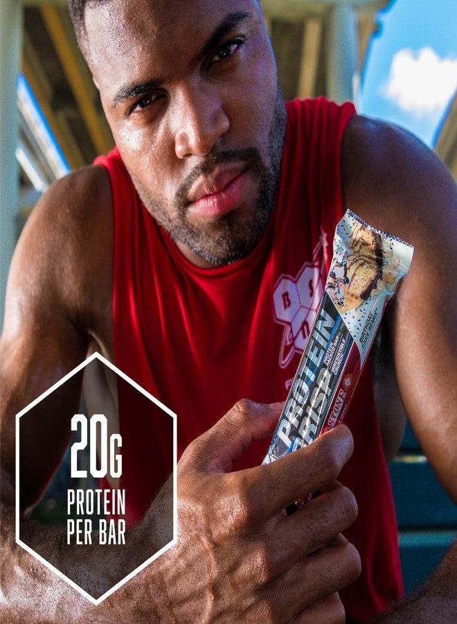 BSN Protein Crisp Bar, Peanut Butter Crunch, 20 Gram Protein Snack Bars with Whey and Fiber, Gluten-Free Crunchy Energy Bars for Workout, Fitness, On-the-Go, 12 Count - Image 5