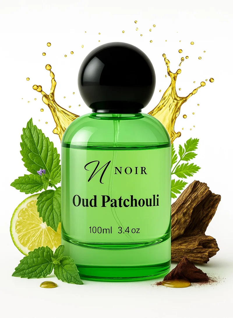 noir Oud Patchouli Perfume for Women, Long Lasting Luxury EDP Scent, 100ml