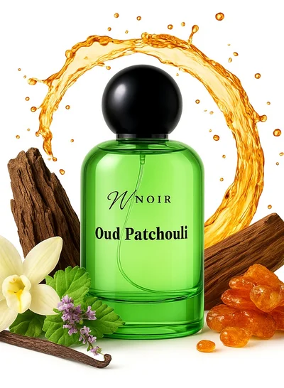 noir Oud Patchouli Eau de Parfum 100ml – Long Lasting Luxury Oud, Patchouli and Musk Perfume for Women