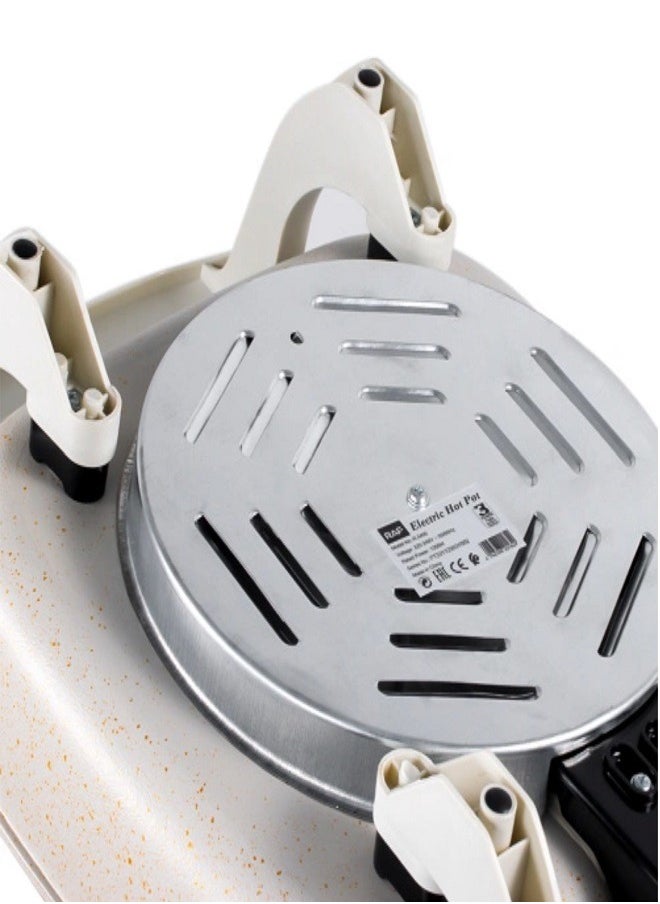 RAF Non-stick coating Electric Hot Pot Electric Cooking Pot 1200W 5L  - Image 3
