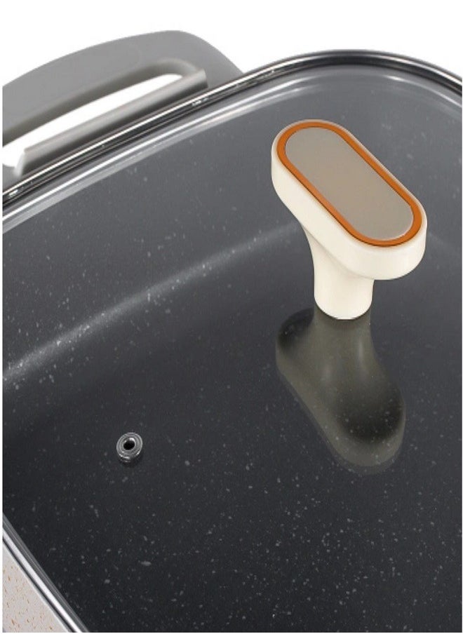 RAF Non-stick coating Electric Hot Pot Electric Cooking Pot 1200W 5L  - Image 4