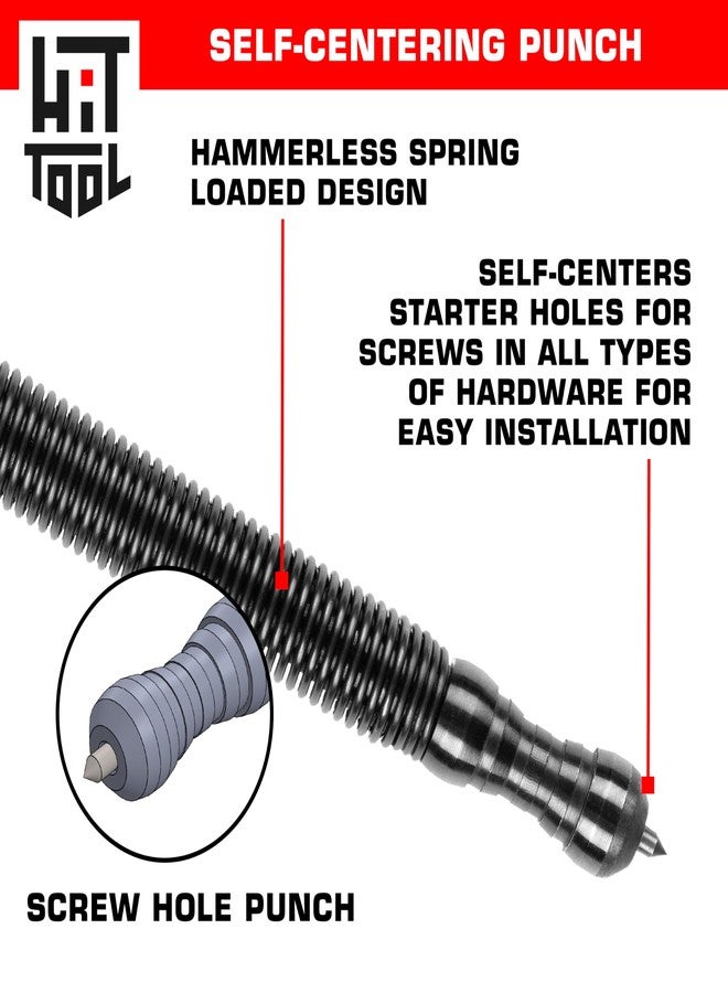 HIT Tool Hammerless Self-Centering Screw Hole Punch - Image 3