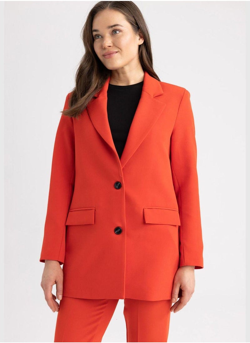 DeFacto Woman Long Sleeve Blazer  - Image 1