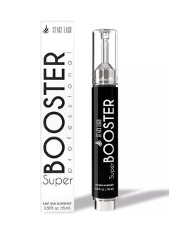 Stacy Lash Super Booster For Eyelash Extensions / 0.50Fl. Oz. / 15Ml / Eyelash Primer/Accelerated Lash Bond/Lash Extension Glue Activator/Professional Use/Lash Tech Supplies/For Low Humidity  - Image 1