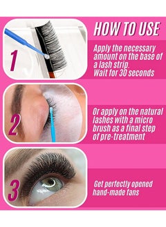 Stacy Lash Super Booster For Eyelash Extensions / 0.50Fl. Oz. / 15Ml / Eyelash Primer/Accelerated Lash Bond/Lash Extension Glue Activator/Professional Use/Lash Tech Supplies/For Low Humidity  - Image 3