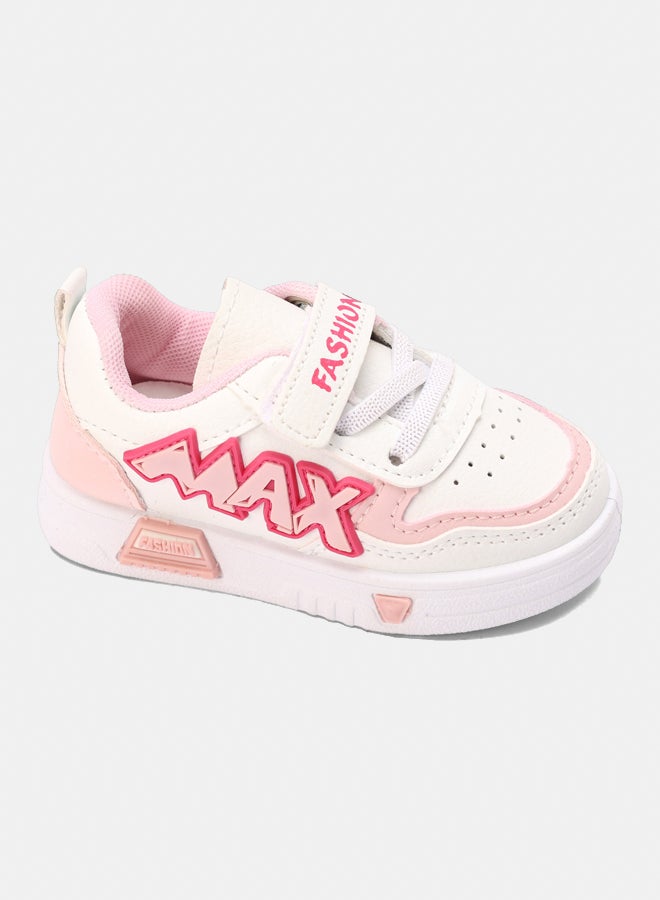 Grinta Kids Shoes - White&Pink - Image 1
