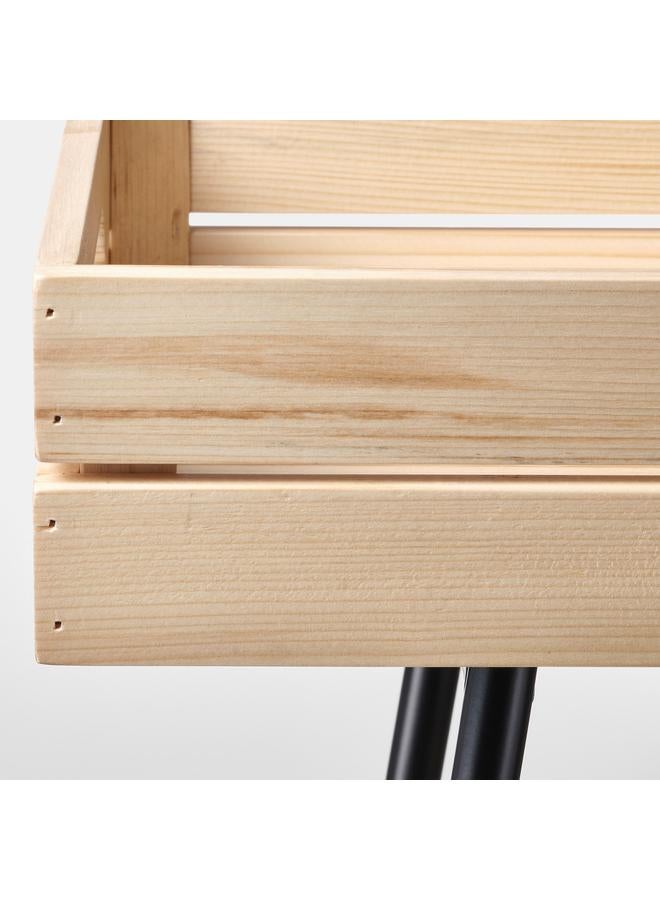 زبون حامل نباتات، صنوبر/أسود، 67 سم - Image 5