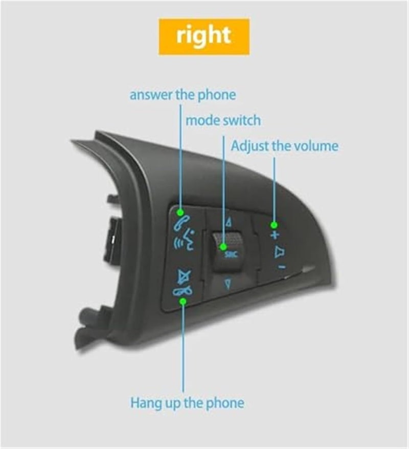 Vuzmode Multifunction Steering Wheel Control for Chevrolet Cruze - Image 2