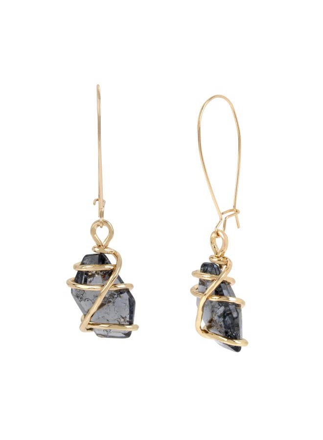 Robert Lee Morris Soho Caged Stone Dangle Earrings, One Size, Metal - Image 1