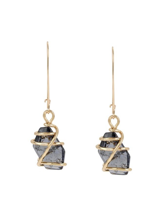 Robert Lee Morris Soho Caged Stone Dangle Earrings, One Size, Metal - Image 2