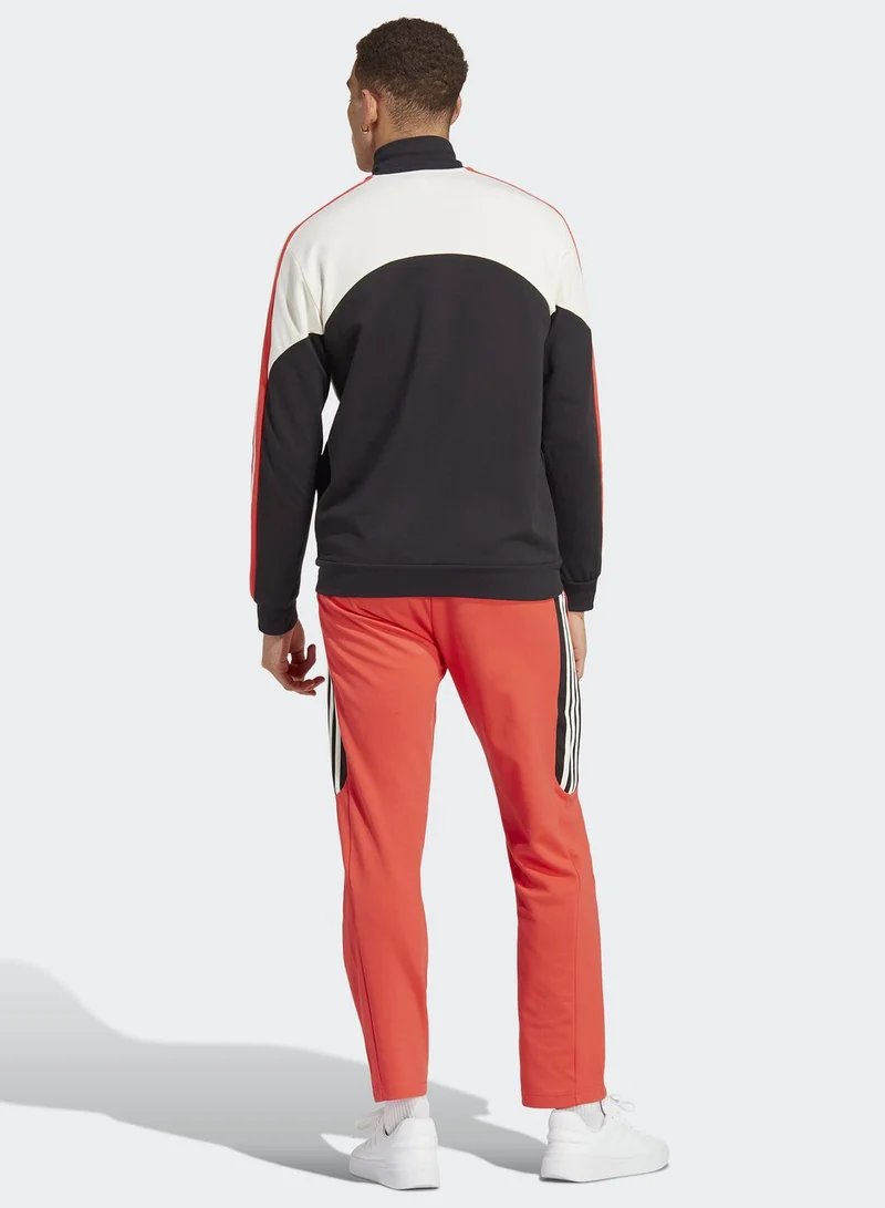 Adidas Colour Block Tracksuit