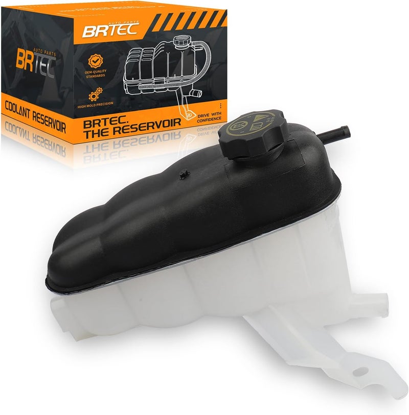BRTEC خزان سائل التبريد BRTEC مع غطاء لمركبات شيفروليه وجي إم سي - Image 1