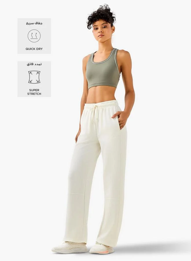 Kappa GREEN Kappa Women Piping Bonded Sports Bra for Women | Best Price UAE