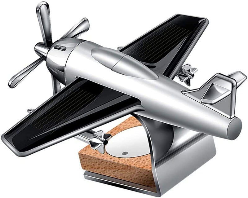 CarFrill Solar Car Perfumes and Fresheners | Solar Plane with Fragrance for Car (Black) - Image 3