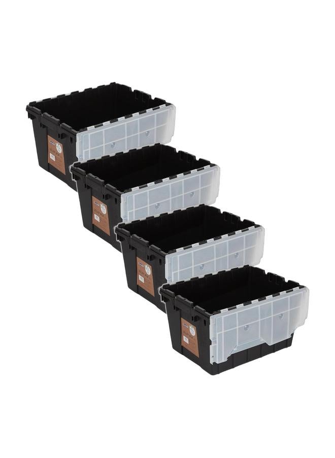 Cosmoplast 55L Utility Storage Plastic Box (Pack of 4)  - Image 1