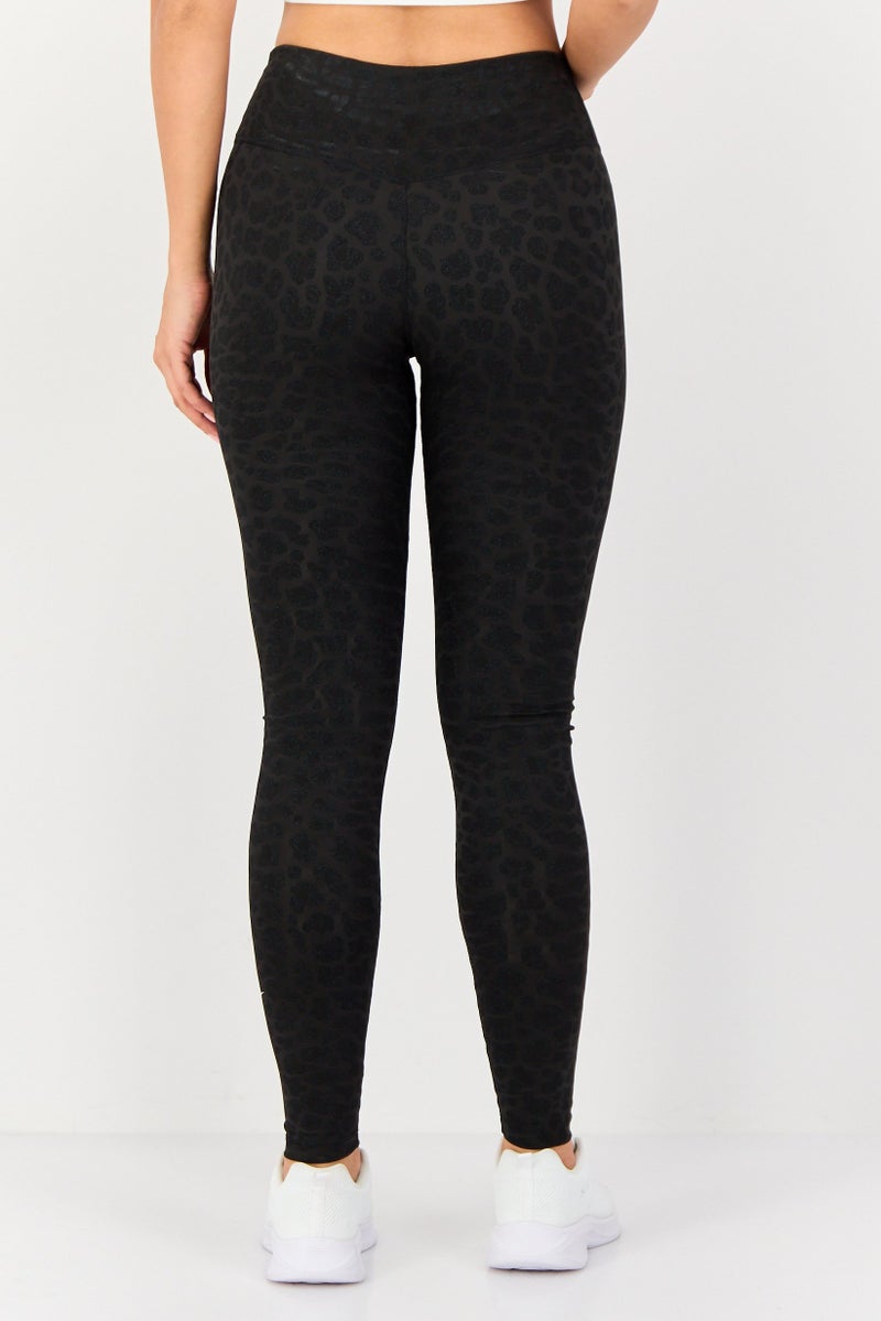 Nike Women Sportswear Fit Training Leggings, Black - Image 4