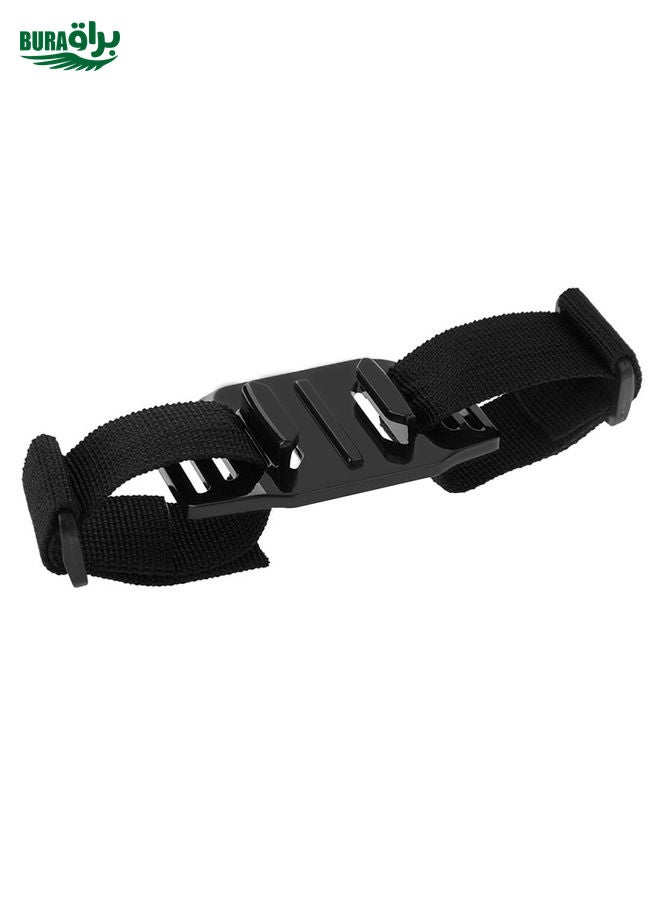 BURAQ PULUZ Adjustable Helmet Strap Mount for GoPro, Insta360, DJI and Other Action Cameras - Image 2