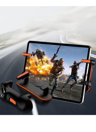 PubG High-Speed Tablet Gaming Trigger Controller – L1R1 Fire Button Gamepad Joystick with 4 Frequency Fire Rate for iPad & Tablet – Ergonomic Design, Precise Response, Long Battery Life - pzsku/Z45688FCF57F81B46476AZ/45/1746206661/059199da-b187-435d-a7a5-b84c36764aa8
