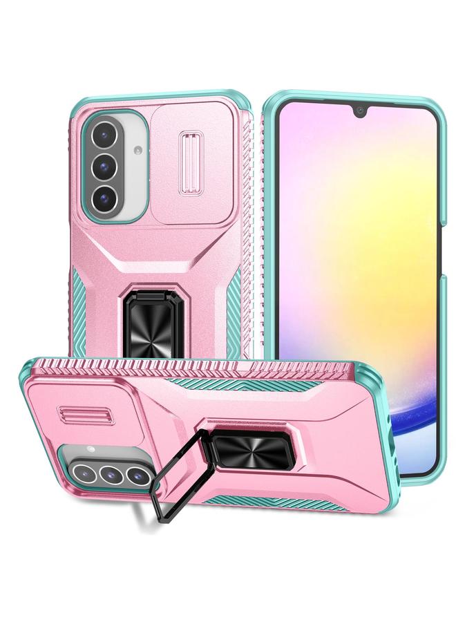 اس-توب جراب لهاتف Samsung Galaxy A26 5G مع حامل كاميرا منزلق - Image 1