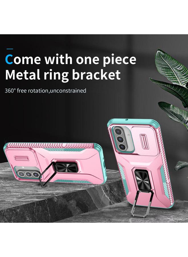 اس-توب جراب لهاتف Samsung Galaxy A26 5G مع حامل كاميرا منزلق - Image 2