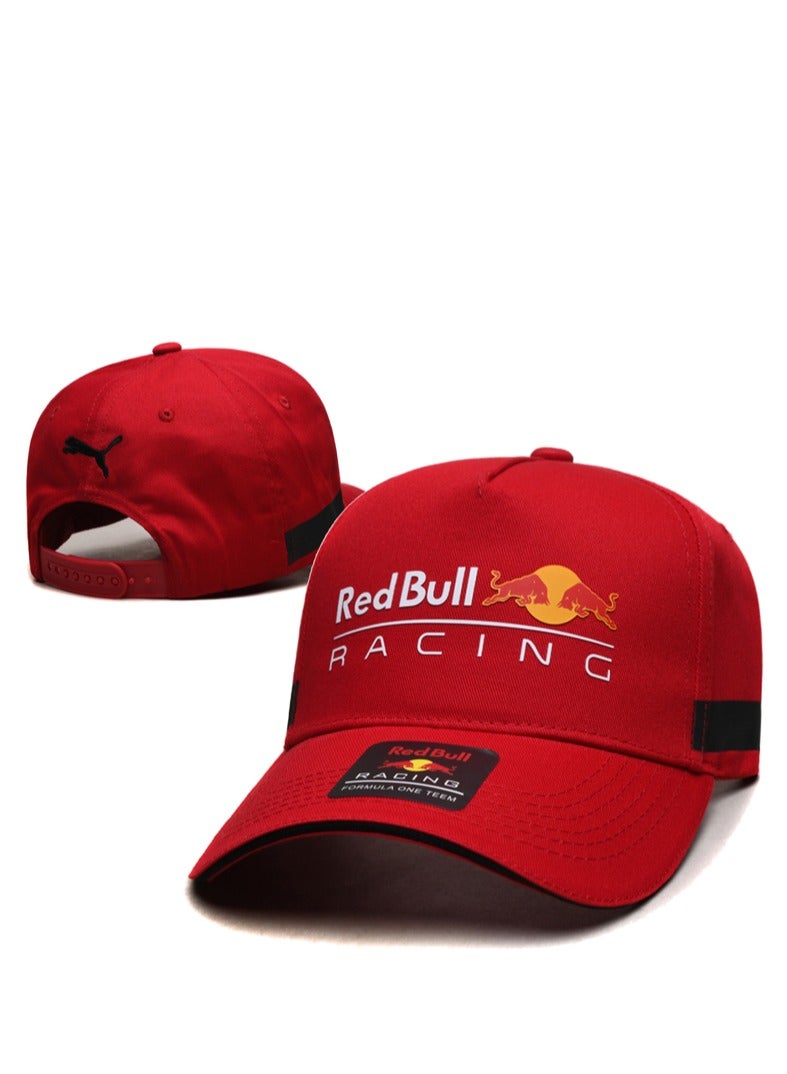 Red Bull Racing × Puma Co - branded Classic Red Racing Baseball Cap