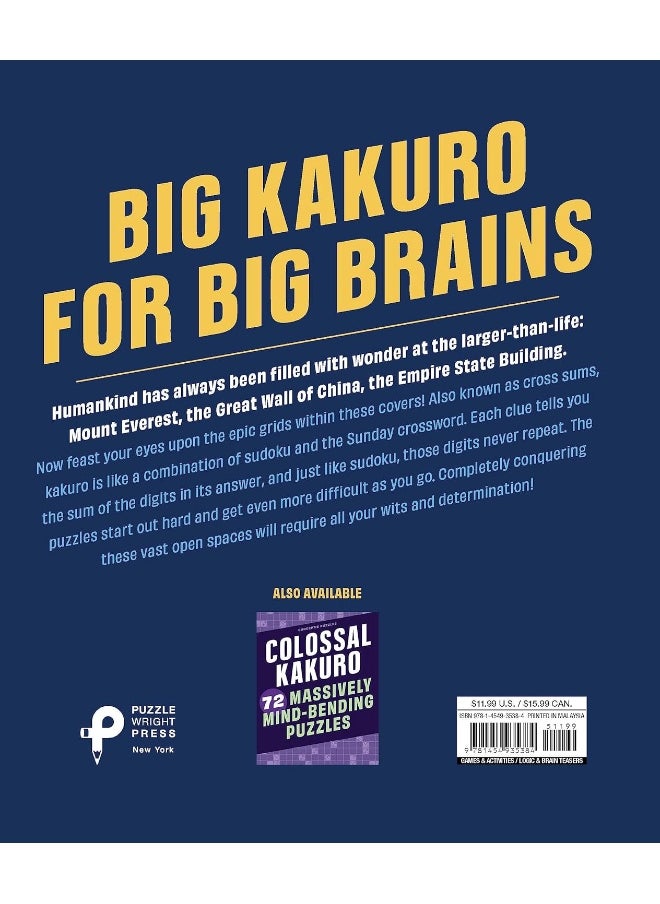 Colossal Kakuro: 72 Titanically Tricky Puzzles  - Image 2