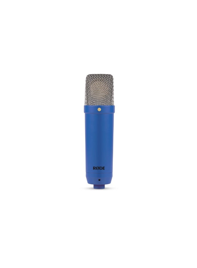 RODE NT1 Signature Series Large-diaphragm Condenser Microphone - NT1 Signature Series Cobalt Blue - Image 3