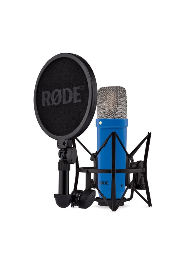 RODE NT1 Signature Series Large-diaphragm Condenser Microphone - NT1 Signature Series Cobalt Blue - Image 1